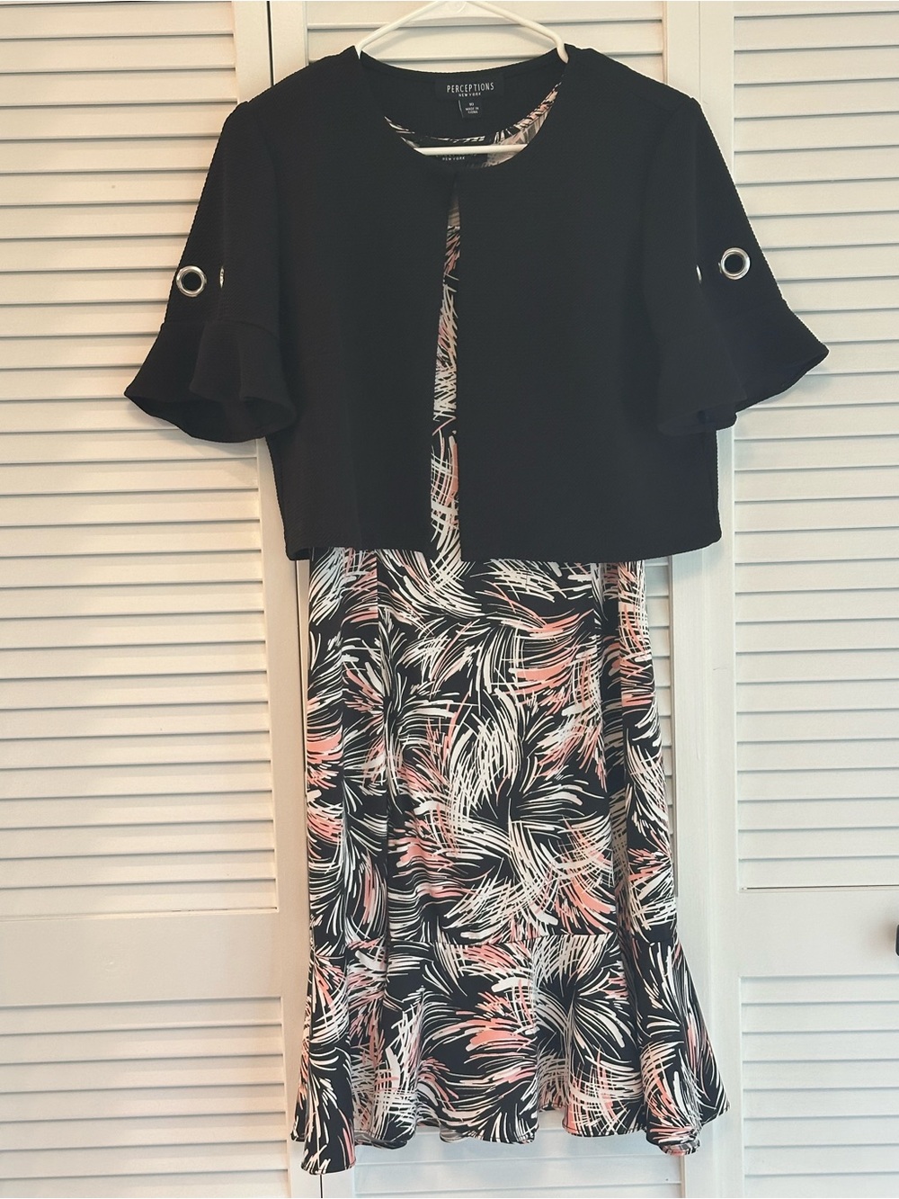 Perceptions New York Dress and Cropped Jacket GUC